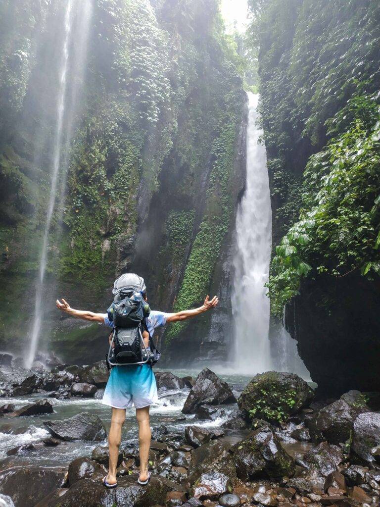 Hidden waterfall στο Μπαλί
