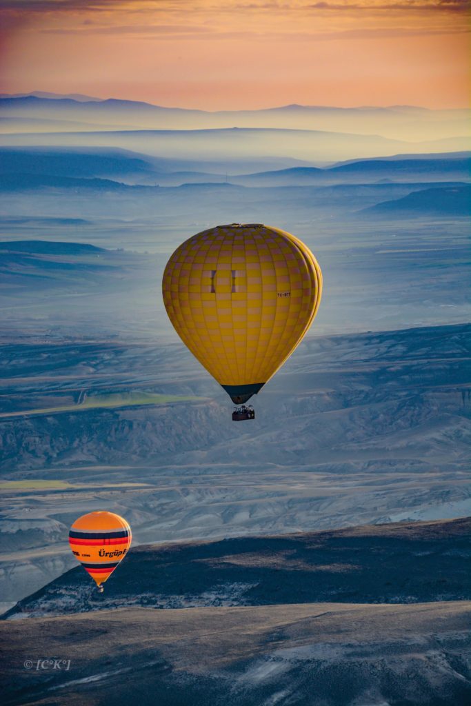 Cappadocia air hot balloons