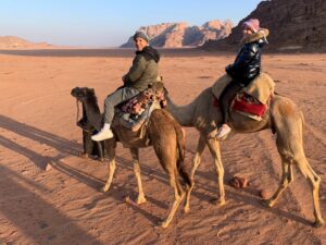 Ride a camel